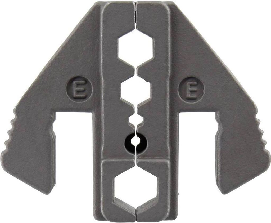 TOOLCRAFT PLE-0E Crimp-Einsätze Geeignet für Kabeltyp: RG58, RG59, RG62, RG6 Passend für Marke (Zangen): TOOLCRAFT PZ-5