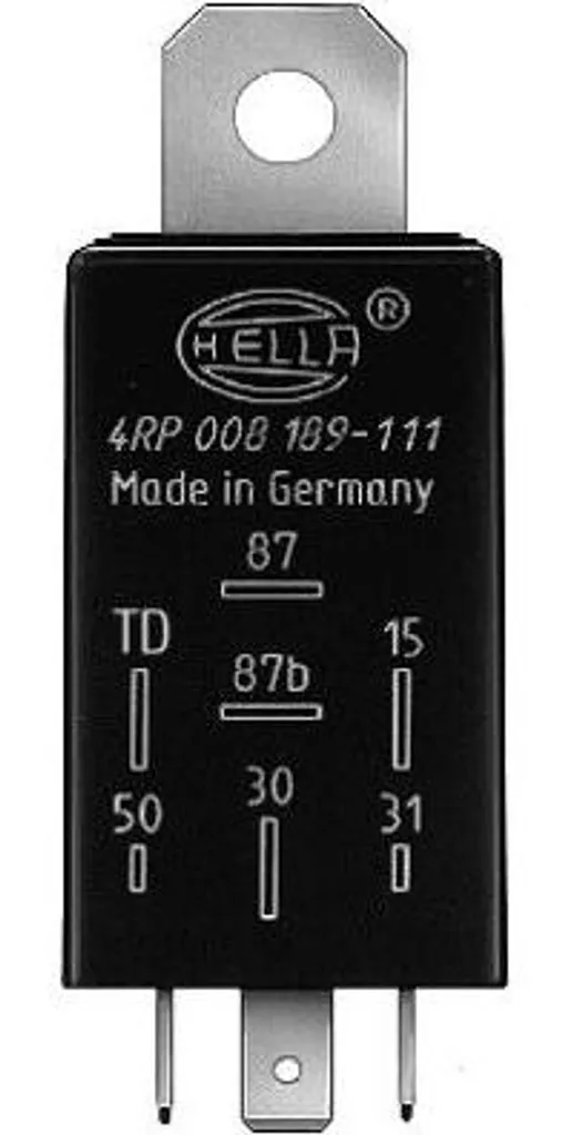 Relais de rechange pour pompe à carburant Croma et Thema HELLA 12V OE