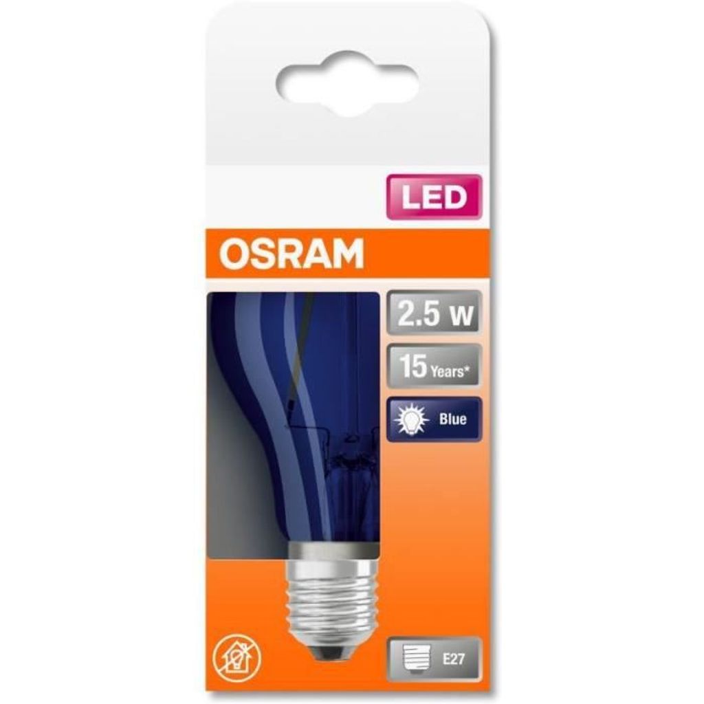 Osram STAR Lampadina LED Blu 9000 K 2,5 W E27 G Immagine del prodotto 