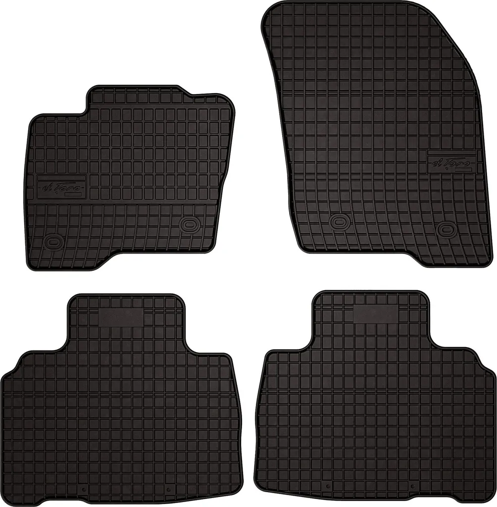 Tappetini Gomma Inodore Ford Edge MK2 (2014-) | Set 4pz Protezione Totale