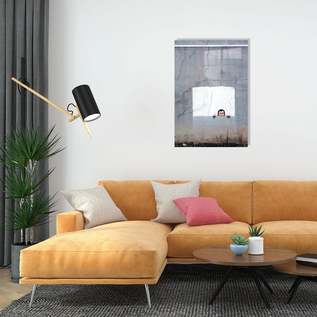 Wallity, UV-634 - 70 x 100, Dekorative Malerei aus gehärtetem Glas, Mehrfarbig, 100 % gehärtetes Glas, 70 x 100 cm