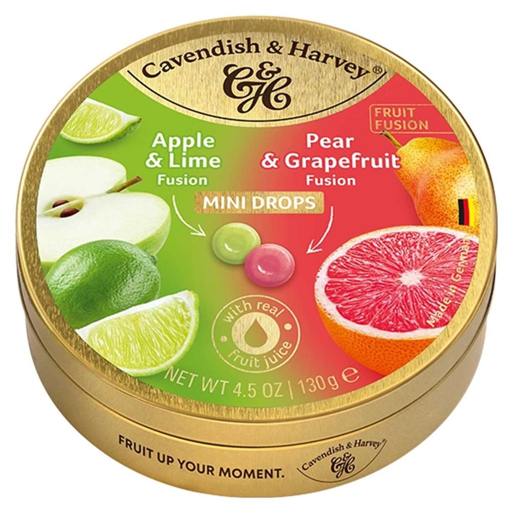 Cavendish & Harvey Apple & Lime Fusion & Pear & Grapefruit Produktbild 