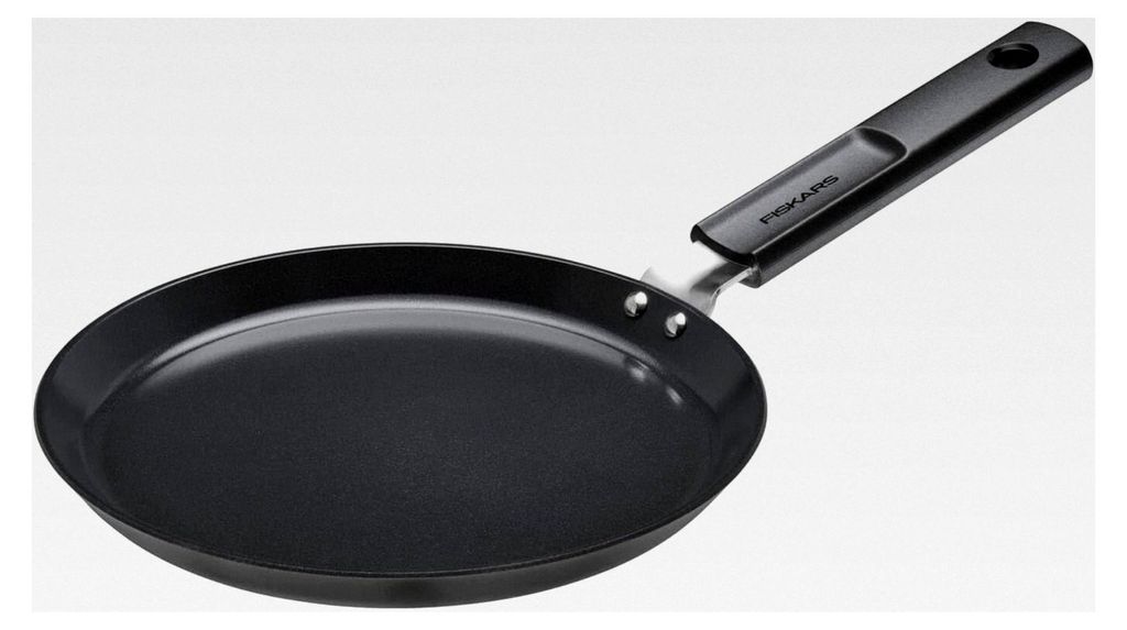 Omelettepfanne Hard Face, Durchmesser 22 cm, Für alle Kochfelder geeignet, Antihaftbeschichtung, Kratzfest, Aluminium/Kunststoff, Schwarz