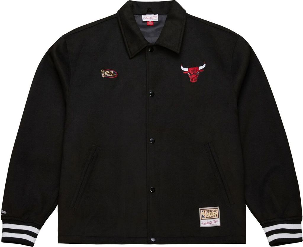 Mitchell & Ness Coaches Jacke - VARSITY Chicago Bulls - S