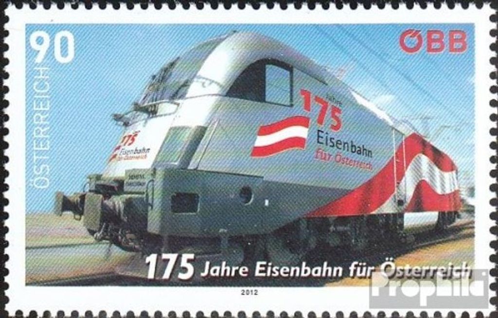 Briefmarken Österreich 2012 Mi 3040 (kompl.Ausg.) Produktbild 