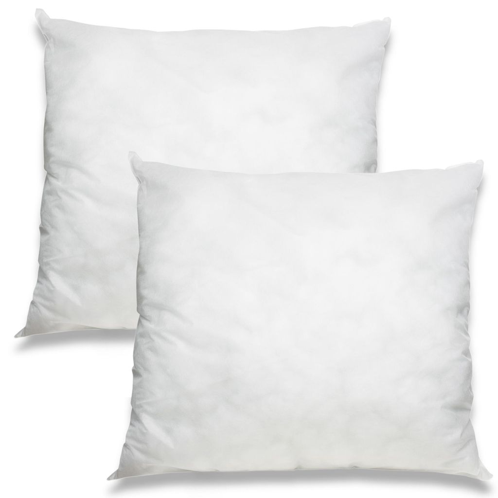 Kopfkissen 80 x 80 cm, 2er Set, Bettkissen, 100% Polyester, für Allergiker geeignet, liebling