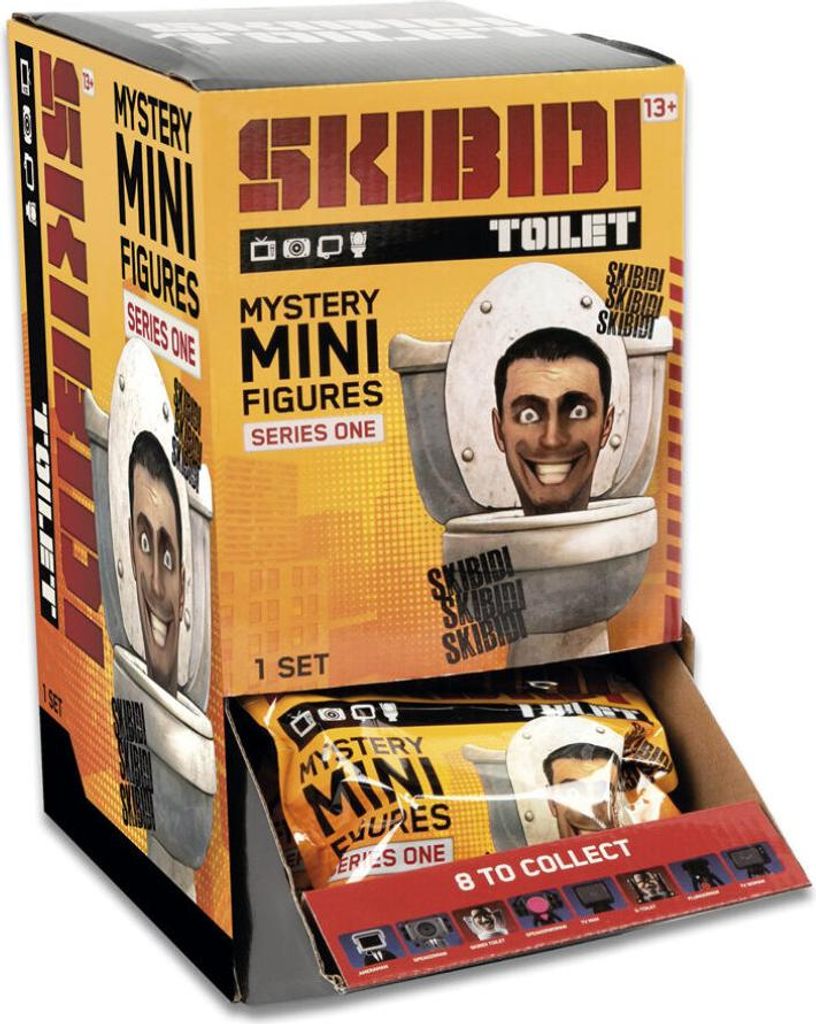 Skibidi Toilet Mini Figures | 6 cm - Figurine à Image du produit 