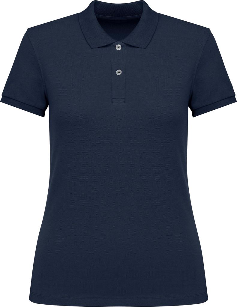 Native Spirit Umweltfreundliches Polohemd aus Pikeetrikot für Damen