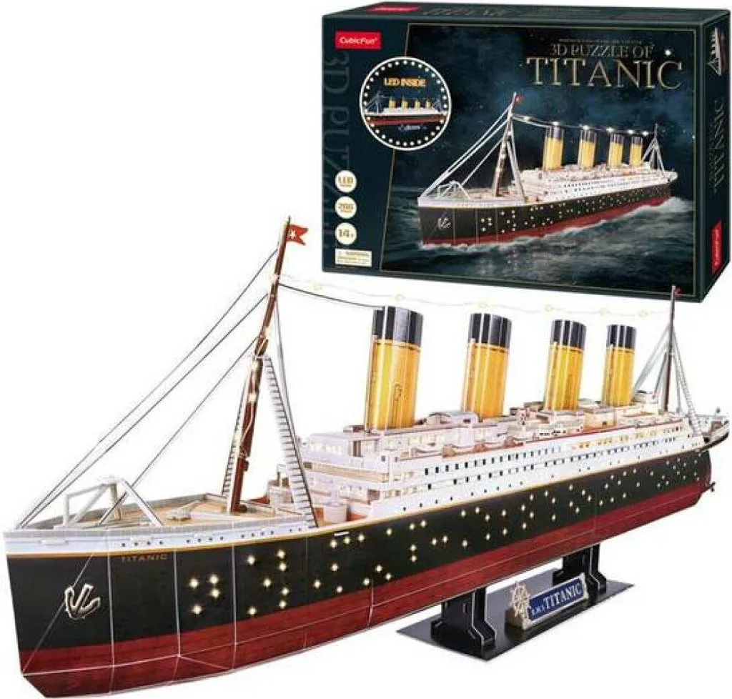 Idée Cadeau Adolescent : Puzzle Titanic Silverlit avec Éclairage LED