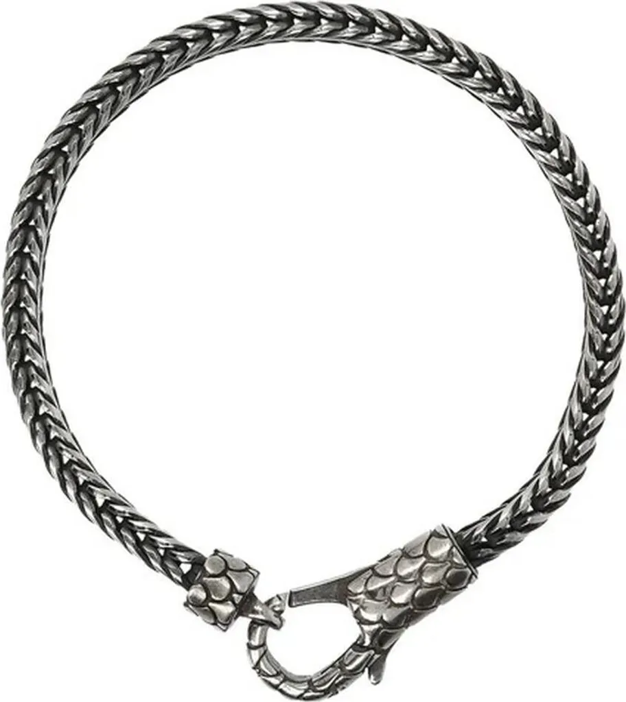 Bracelet Femme Albert M. WSOX00526.S Argenté aux Détails Gravés Main