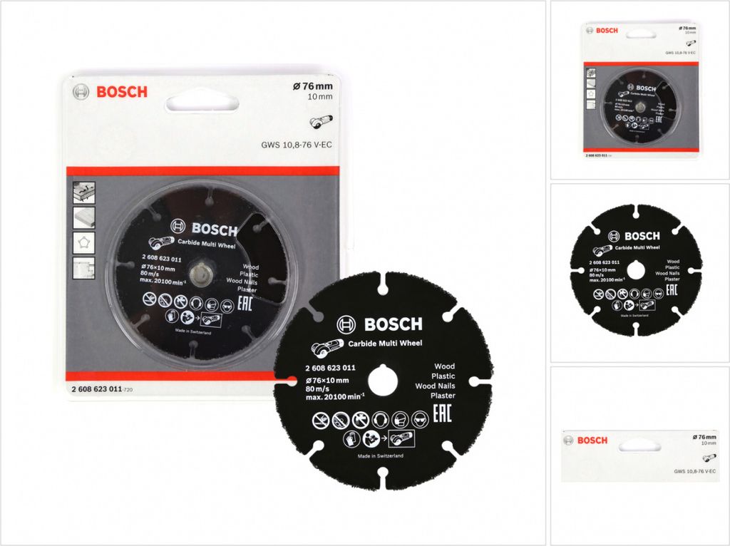 Bosch Carbide Multiwheel 76mm Produktbild 