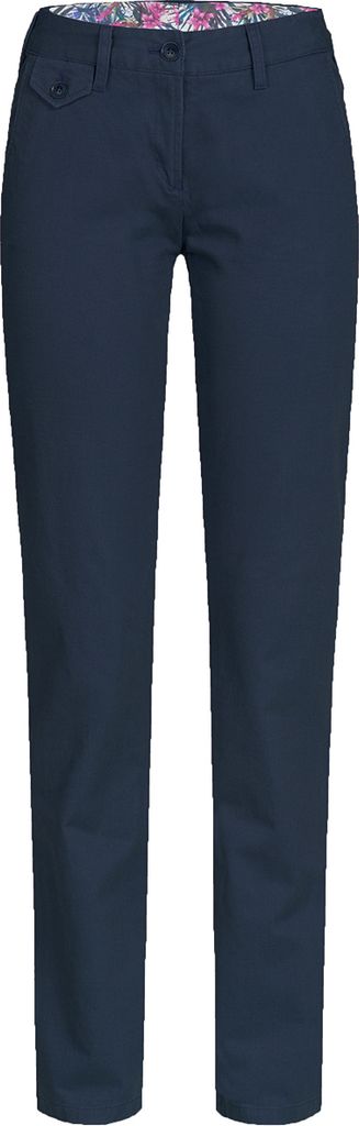 Greiff Corporate CASUAL Damen Chino-Hose Regular-Fit Marine 52