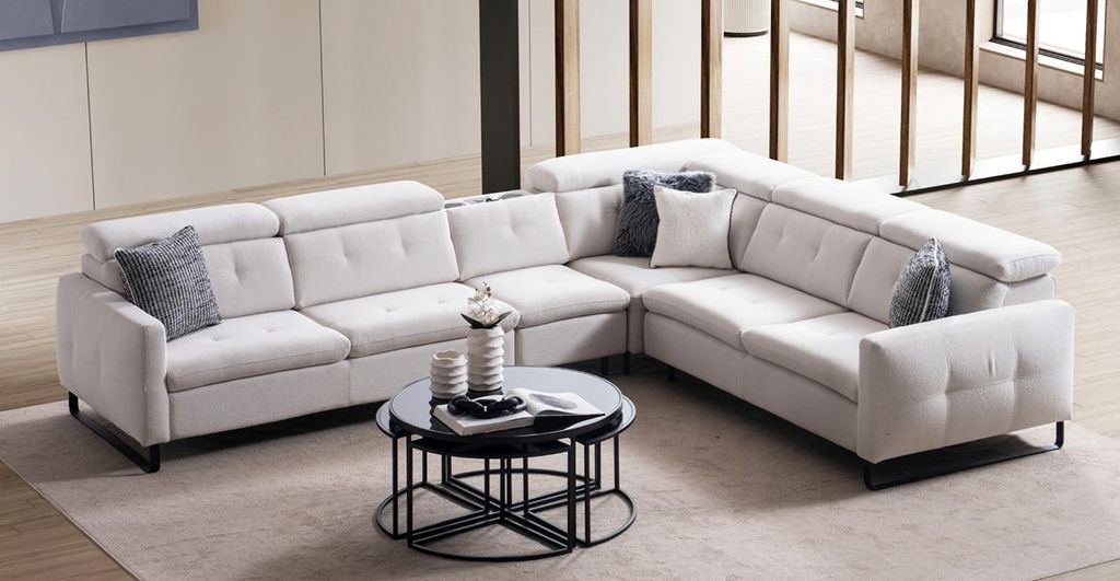 Ecksofa L-Form Garnitur Eckcouch Wohnlandschaft Sofa Produktbild 