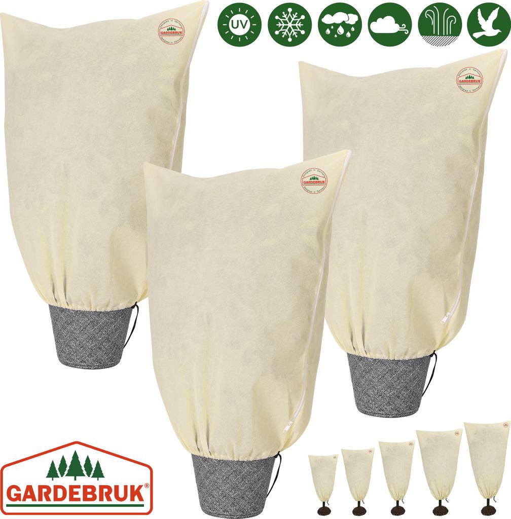 Housse de protection pour plantes lot de 3 60x80cm 70g/m² Image du produit 