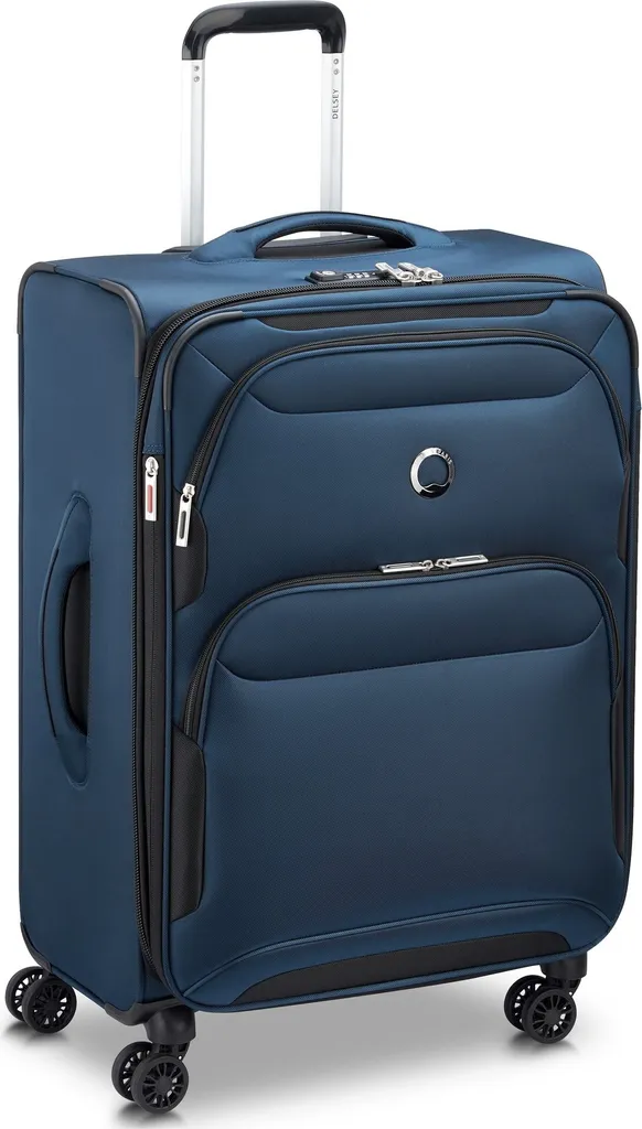 Valise souple extensible DELSEY PARIS trolley à 4 roues multidirectionnelles - 2