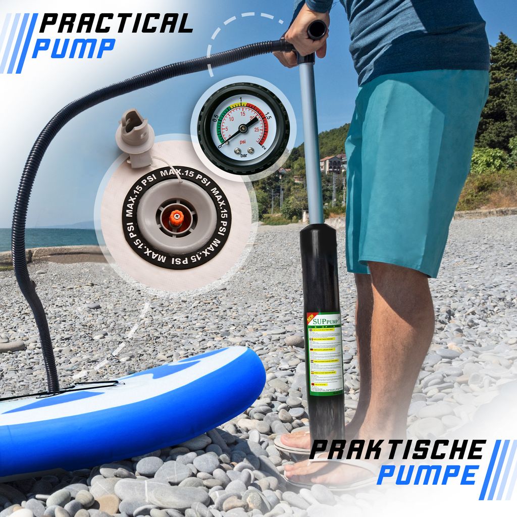 Physionics® SUP Board - 305/320/366 cm, Aufblasbar, Produktbild 5