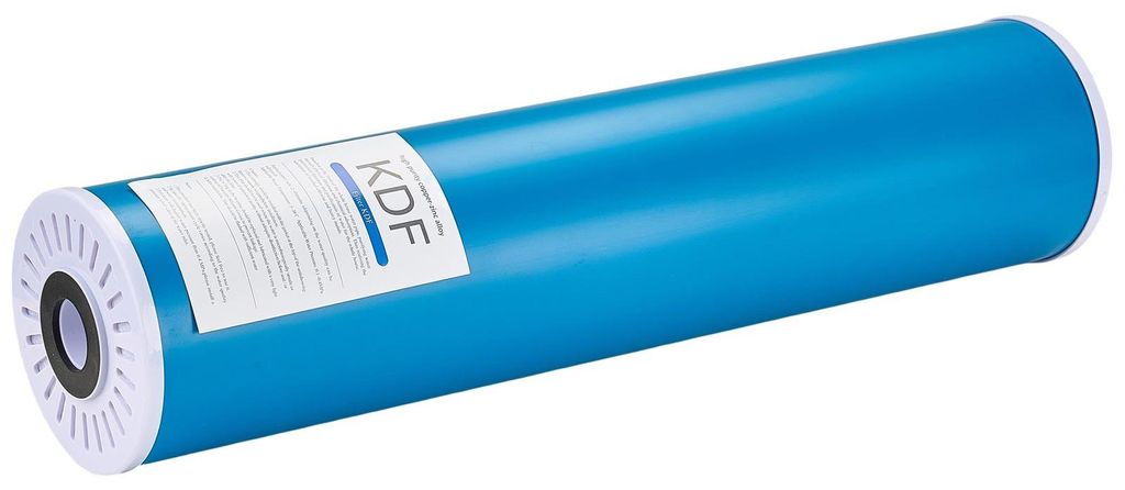 SucceBuy Ersatzkartusche für Wasserfilter für das ganze Haus, 115 x 507 mm Aktivkohle aus Kokosnussschalen mit KDF-Filtration, reduziert Chlor so...