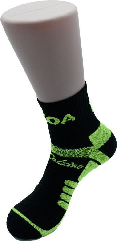 Angelina Calzino Ultra Trail Socken Schwarz EU 45 1/2-47 Herren,Damen Schwarz EU 45 1/2-47