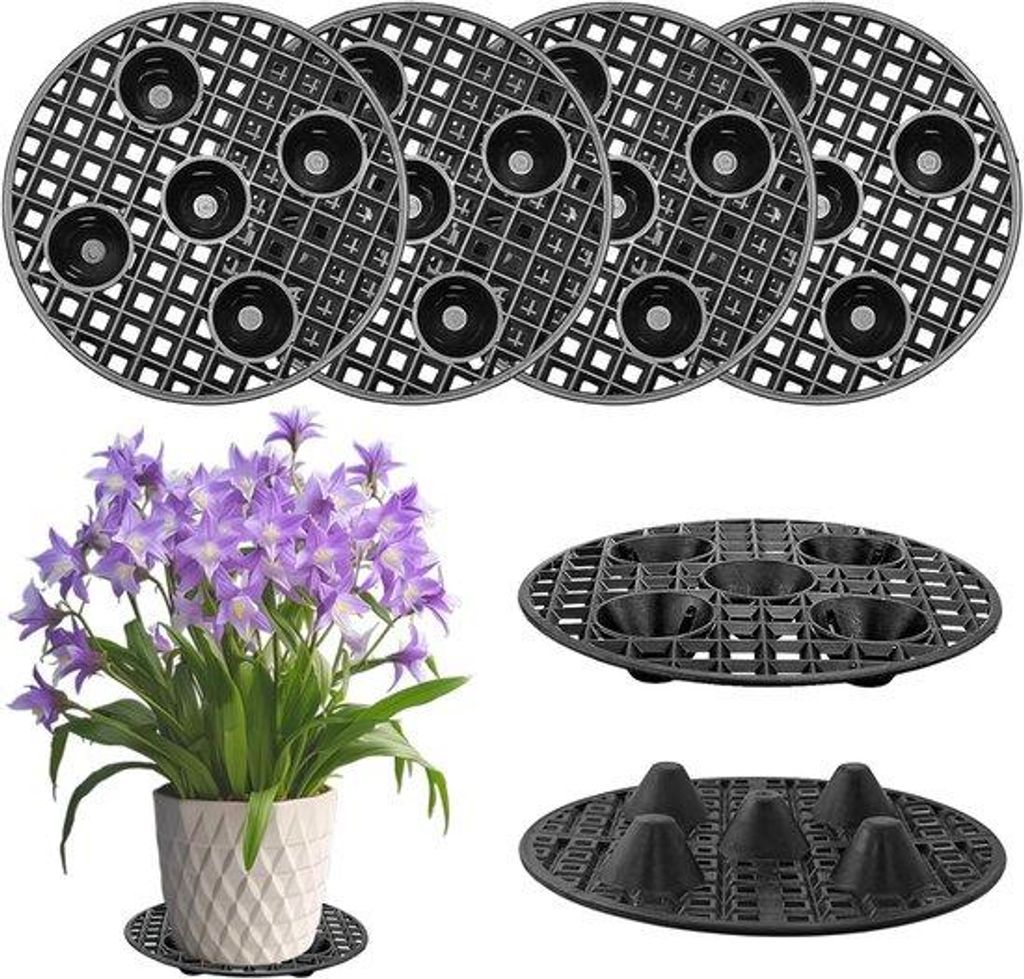Famanu Pflanzenständer Set 6 Stück - 30 cm, runde Produktbild 