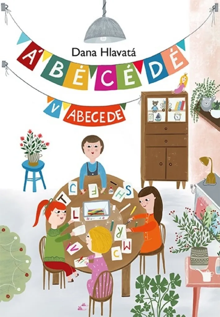 Livre éducatif Á bé cé dé v abecede pour l'apprentissage des lettres