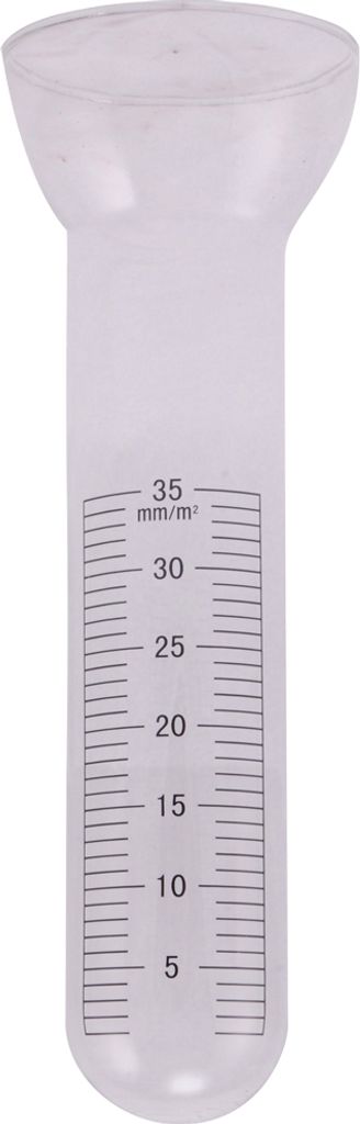 Ersatzglas Regenmesser gut ablesbar transparent Ø 8x23 cm