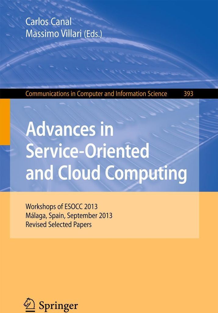 Advances in Service-Oriented and Cloud Computing