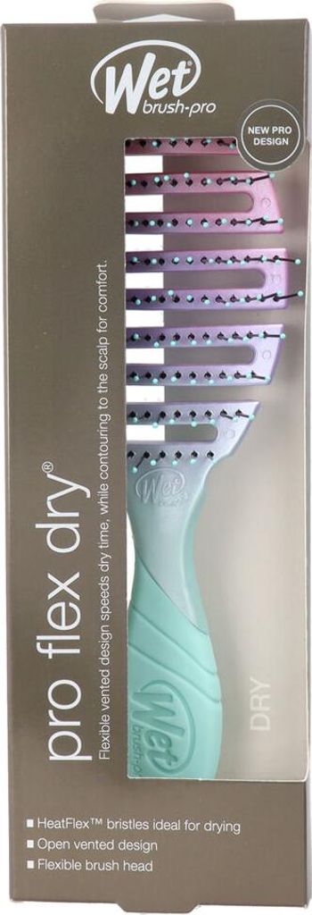 Wet Brush Pro Flex Dry Ombre, Erwachsener, Paddelhaarbürste, Mehrfarbig, Einfarbig, 1 Stück(e)