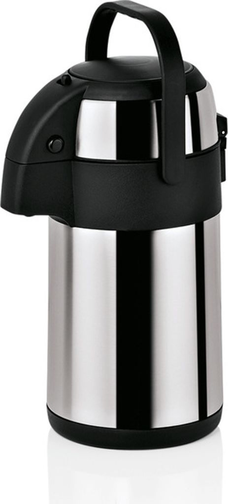 4x Pump Isolierkanne 2,2 l mit Tragegriff Thermoskanne
