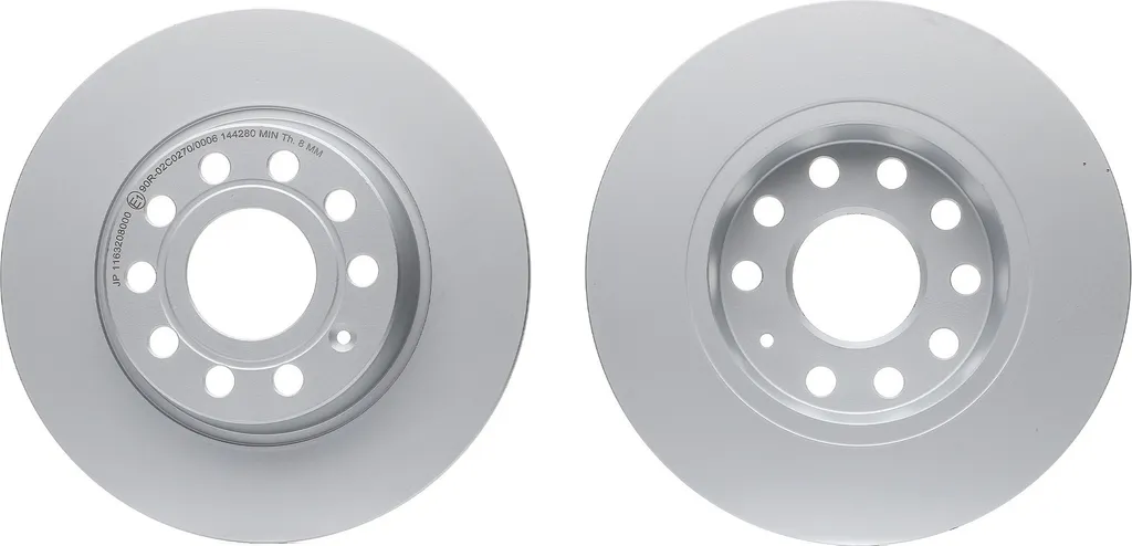 Disque de frein arrière JP GROUP 1163208000 pour Golf VII et Audi A3 8V