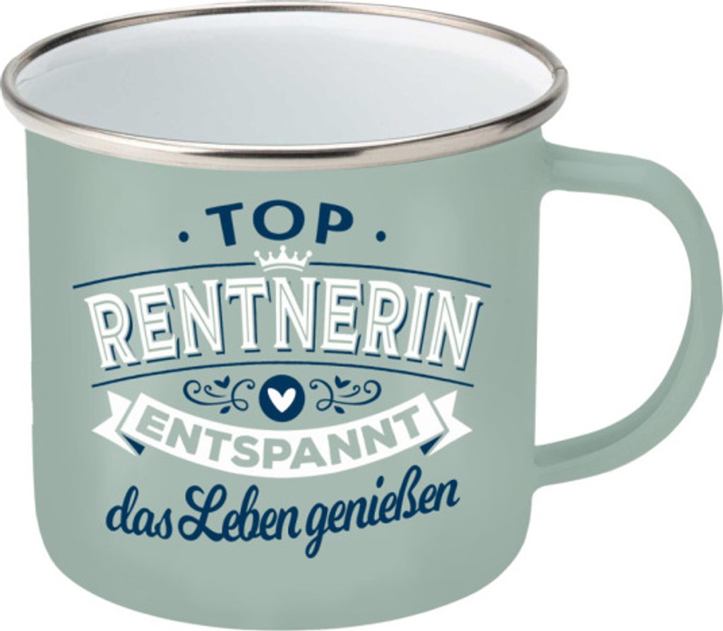 Top Lady Kaffeetasse Kaffeebecher Rentnerin