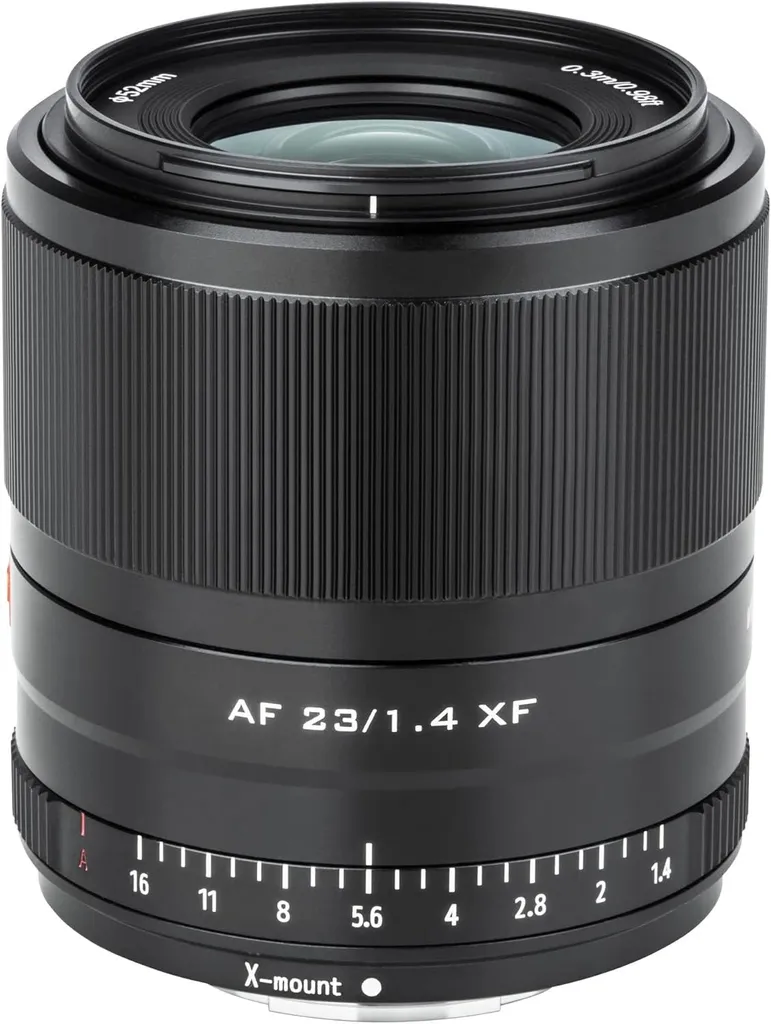 Viltrox 23mm f/1.4 AF Objectif Lumineux avec Autofocus pour Fujifilm Noir
