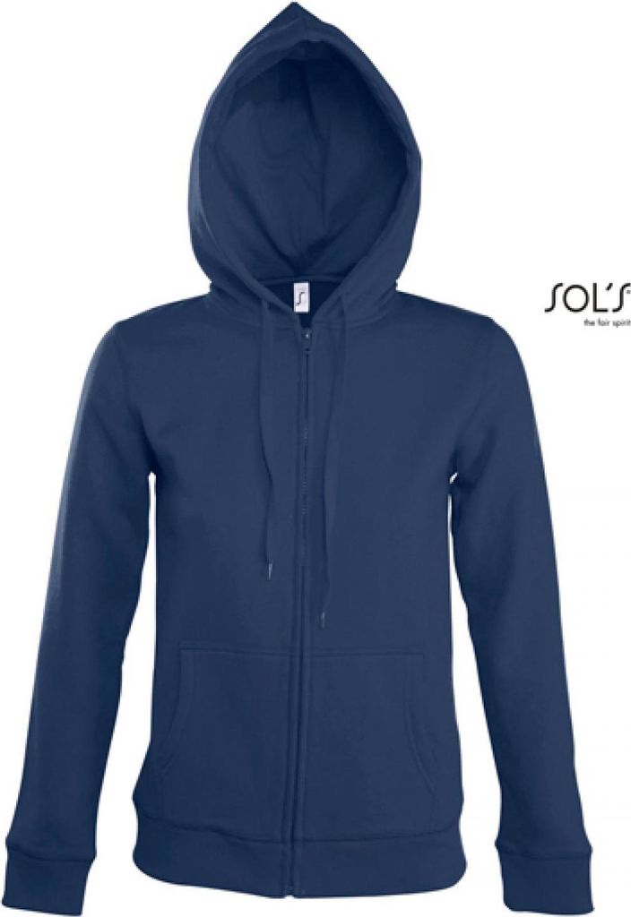 Women Hooded Zipped Jacket Seven