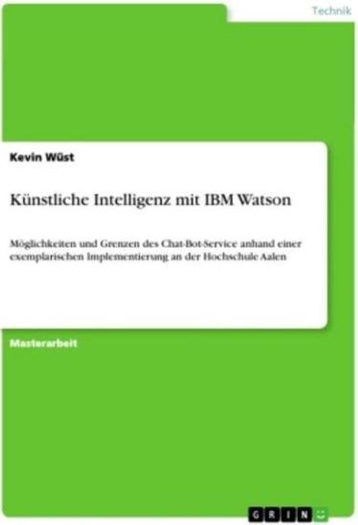 Künstliche Intelligenz mit IBM Watson
