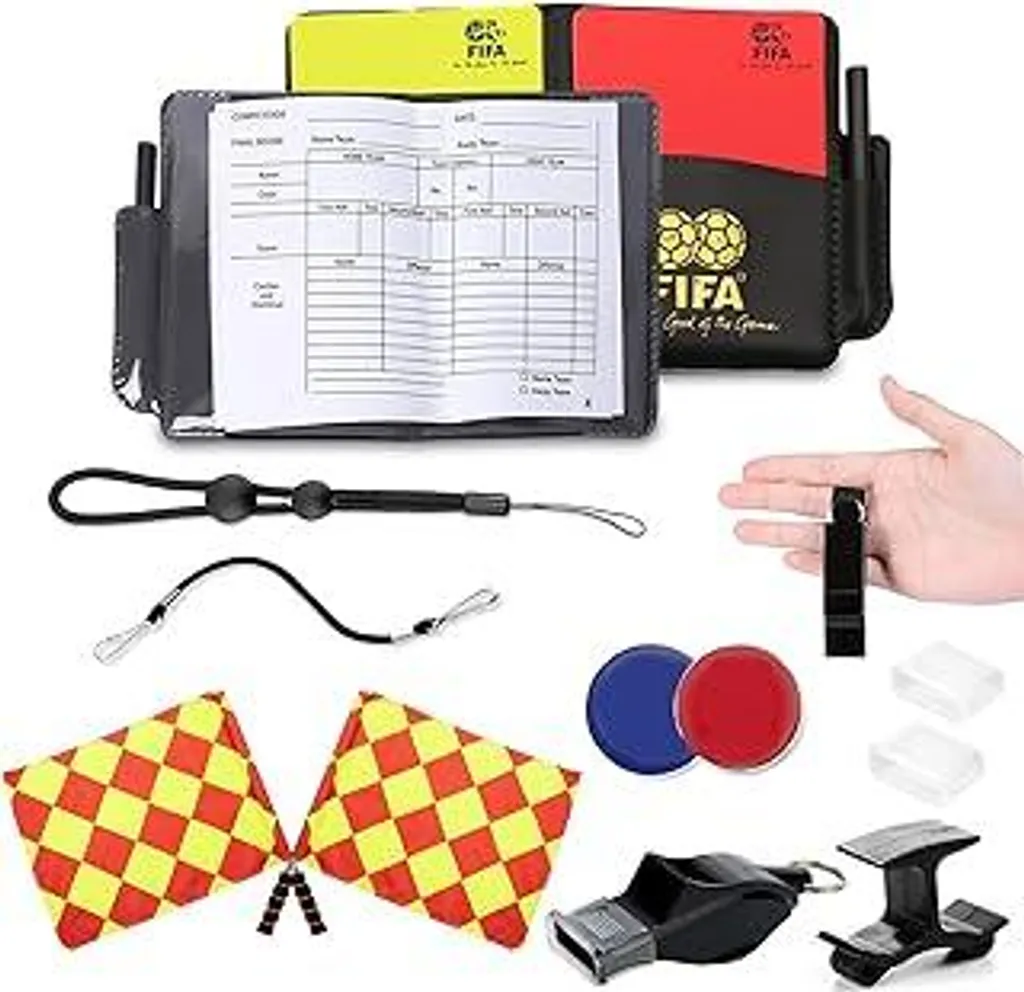 Set Arbitro Calcio in PVC: Specifiche Tecniche e Accessori Inclusi - 1