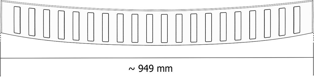 Edelstahl Ladekantenschutz passend für VW Passat B9 Variant ab Bj 2024-, Farbe:Silber