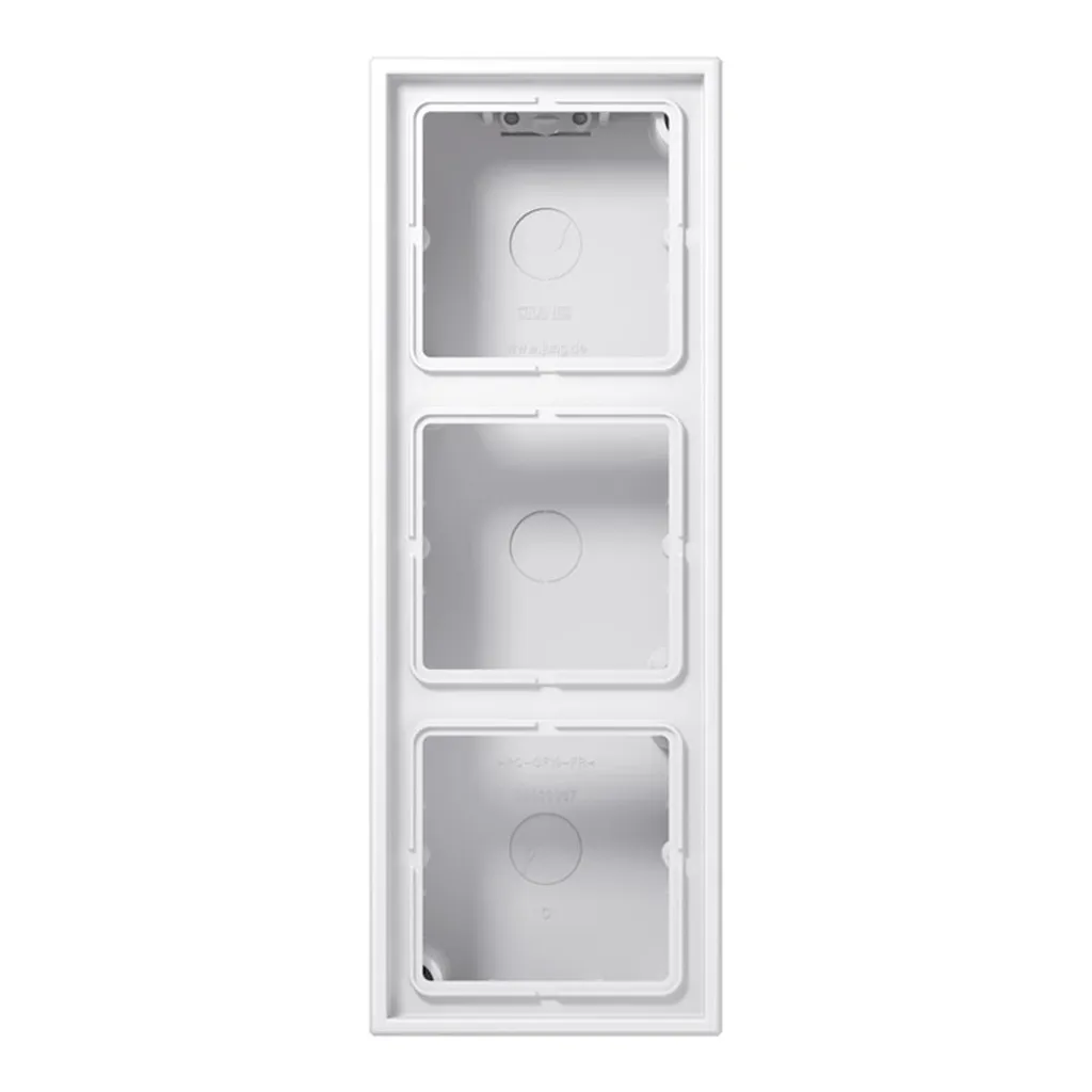 Prise de courant Jung LS 583 A WW blanche anti-jaunissement LS583AWW