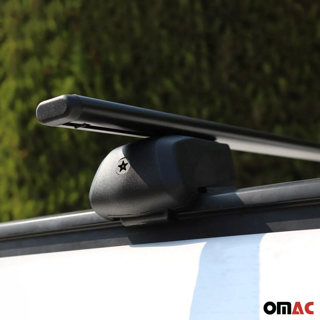 Traversa portatutto per Mercedes GLC 2022-2025 Traversa ABE alluminio nero - 9