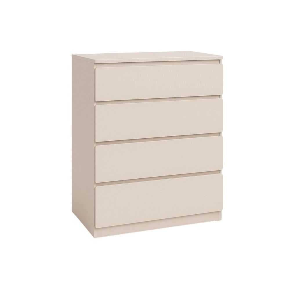 YUMEBLY Kommode mit 4 Schubladen | Schubladenschrank Produktbild 