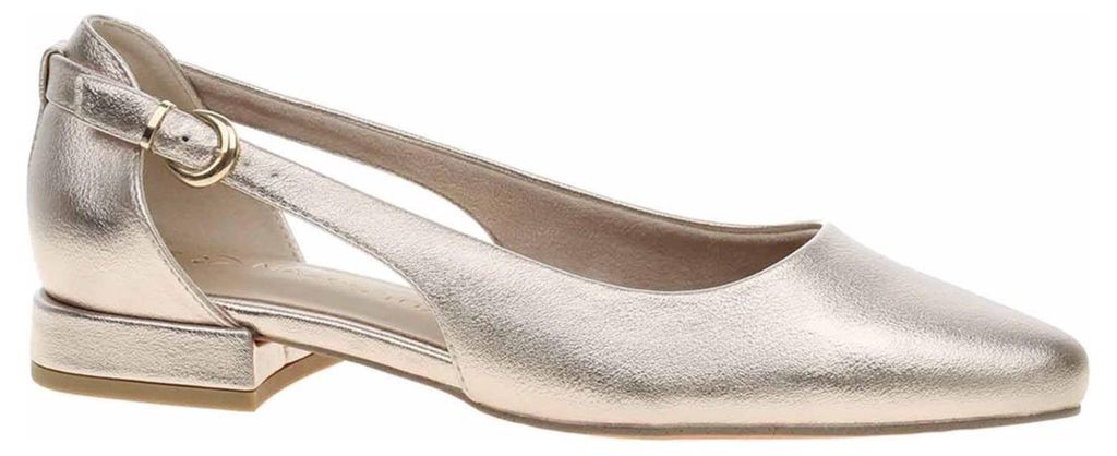 MARCO TOZZI Damen Ballerina offen mit spitzer Zehenform und Produktbild 