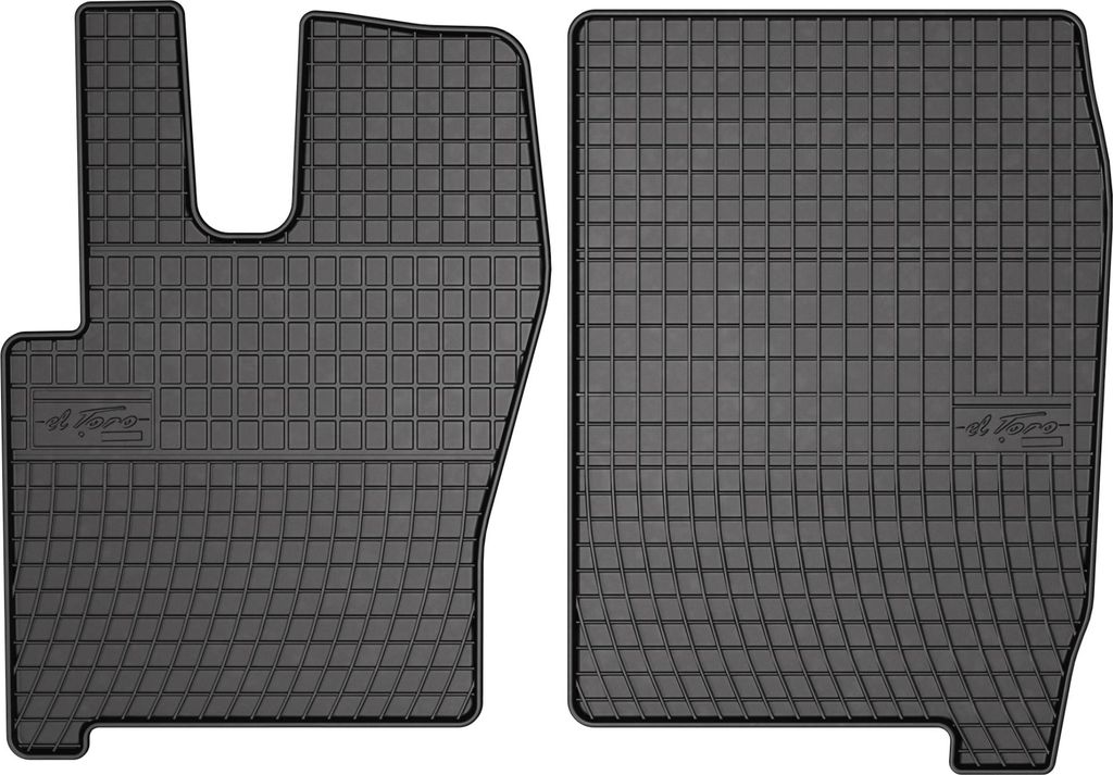 FROGUM Gummimatten Autofussmatten für Iveco Eurocargo II 120 2002-2008