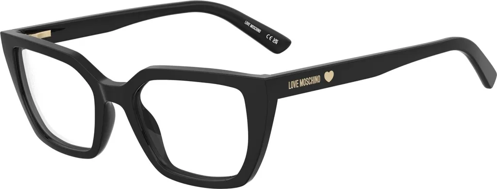 Lunettes Moschino Love MOL656 Noir 52mm avec branches ornées de luxe