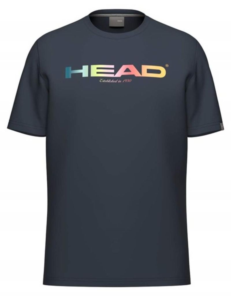 HEAD Rainbox Kinder Tennis T-Shirt blau 140