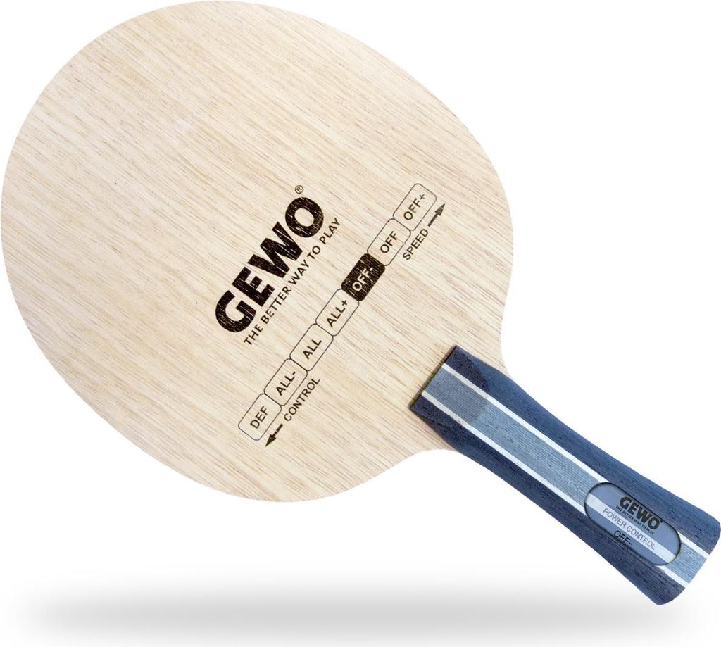GEWO Tischtennisholz / Power Control / NEU /