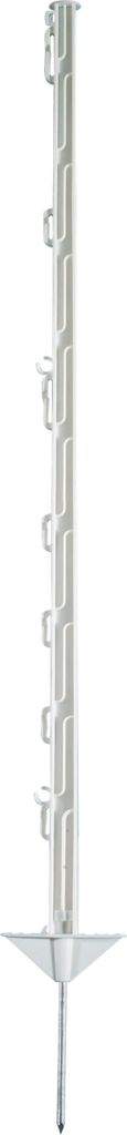Göbel Kunststoffpfahl 10 Stk. weiß 105 cm Weidepfahl 10653 Produktbild 