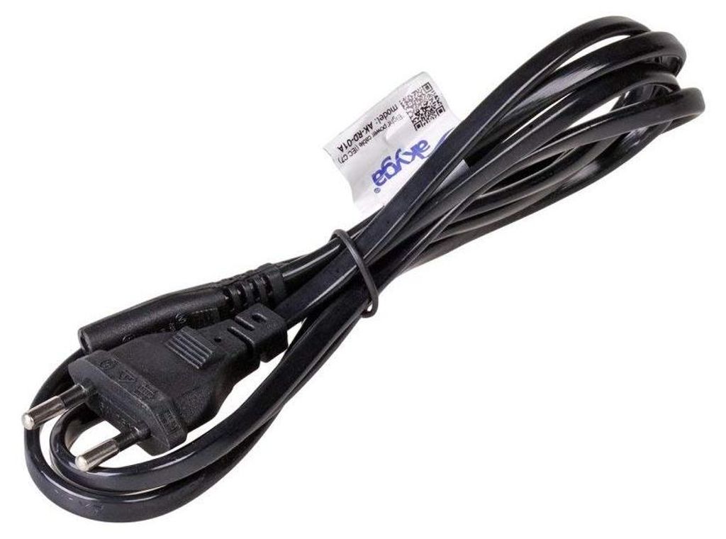 Akyga AK-RD-01A, 1,5 m, CEE7/16, IEC C7, 250 V, 2.5 A Obrázek produktu 