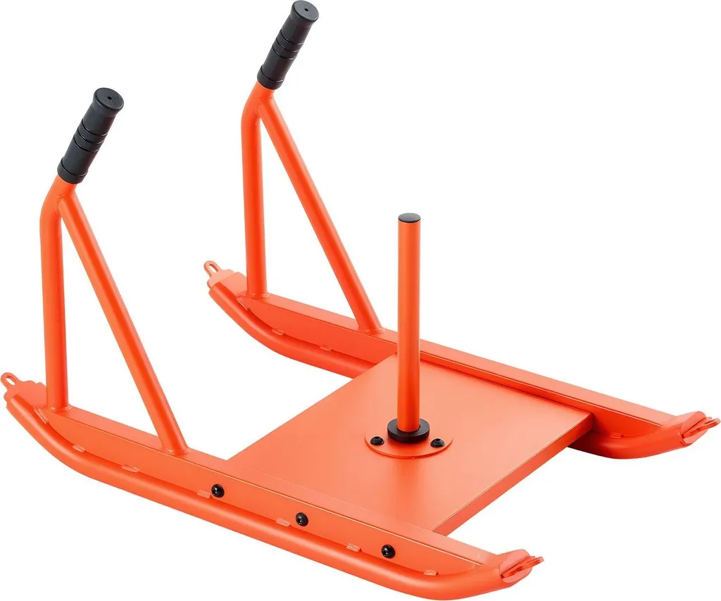 Traîneau de force orange en acier robuste pour disques de 25 et 51mm - 10