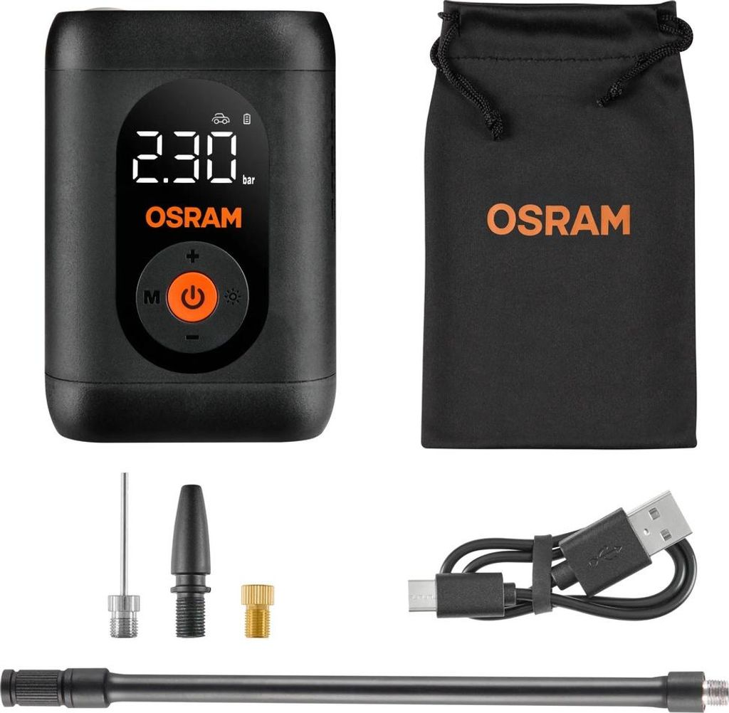 Compressore Portatile Ricaricabile OSRAM Type Inflate 1600 Immagine del prodotto 