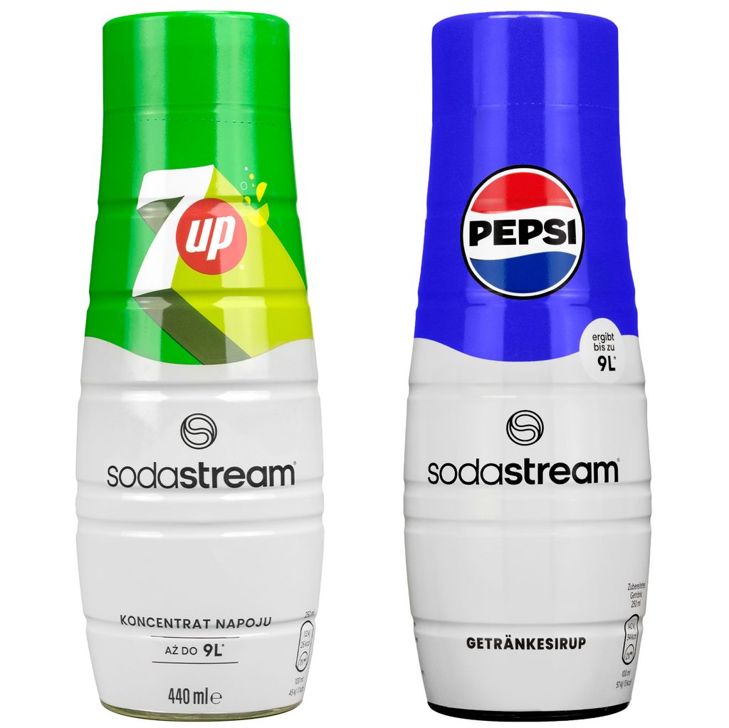 2x Syrop Sodastream 7UP Pepsi 440ml Zdjęcie produktu 