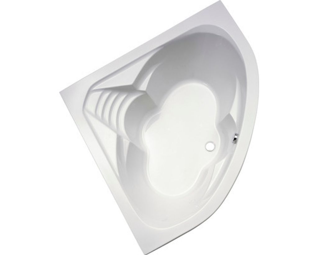 Badewanne OTTOFOND Victoria 140 x 140 cm weiß glänzend glatt 913001