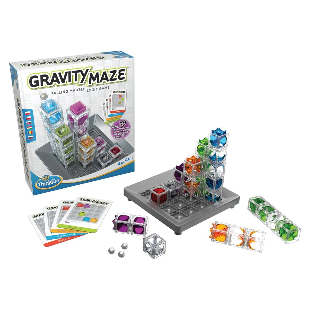 Résoudre des énigmes complexes avec le Labyrinthe de gravité ThinkFun